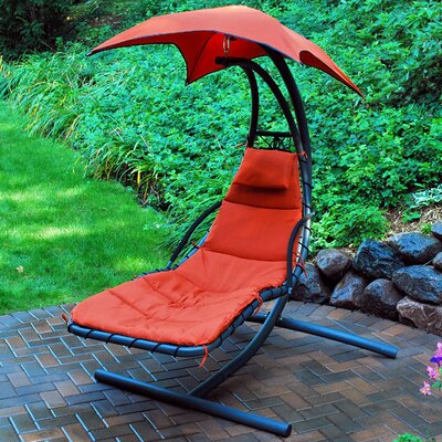 Emilia 78" Long Chaise Lounge with Cushions by Latitude Run