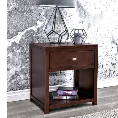 Erskine 1 Drawer Nightstand by Latitude Run