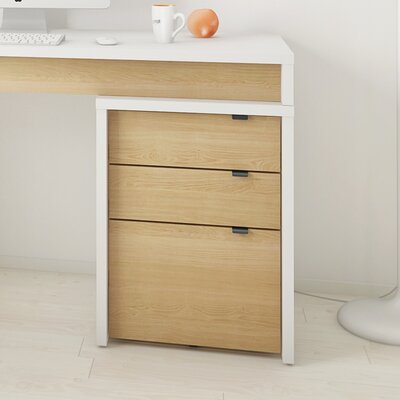 3-Drawer Vertical Filing Cabinet by Latitude Run