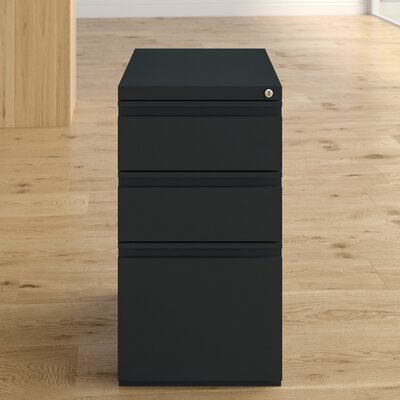 Aviral 3-Drawer Vertical Filing Cabinet by Inbox Zero