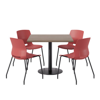4 - Person Bar Height Dining Set by KFI Studios
