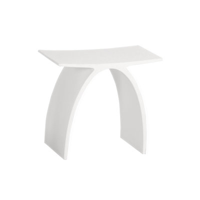 Ovale Solid Surface Accent Stool by LACAVA