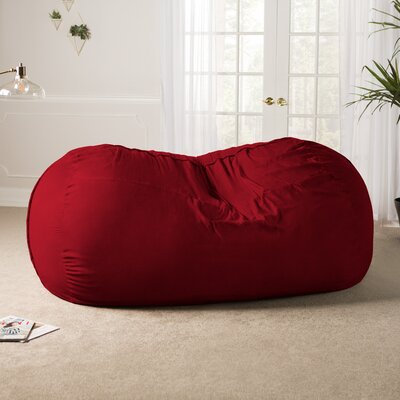 7 Foot Giant Bean Bag Sofa by Hokku Designs