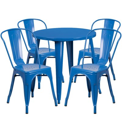 Alizee 5 Piece Dining Set by Hokku Designs