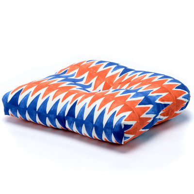 Rhombs Outdoor Seat Cushion by TerraSol