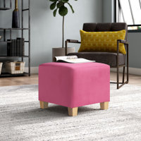 Connie Upholstered Ottoman by Laurel Foundry Modern Farmhouse