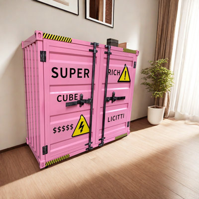 Industrial style sideboard with wheels by Industrial Style Sofa