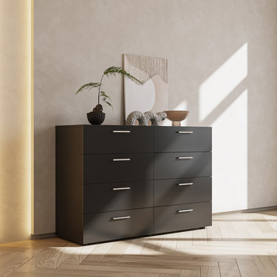 8 Drawer Double Dresser For Bedroom by Ebern Designs