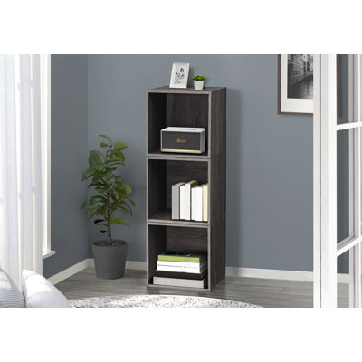 Sunjoy Quub Open Cabinet, Space Saving Stackable MDF Wood Cabinet for Living Room, Bedroom and Other Indoor Space by Sunjoy
