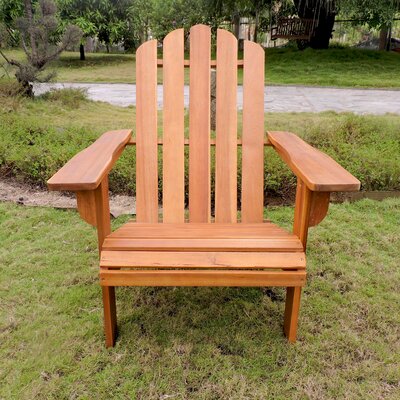 Maly Somerville Wood Adirondack Chair by Loon Peak
