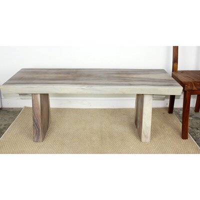 Kristofer Solid Wood Bench by Steelside