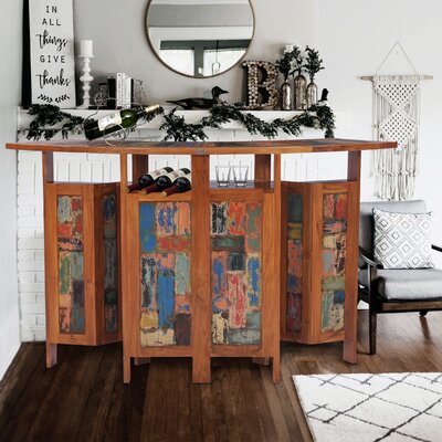 Barnes Teak Home Bar by Loon Peak