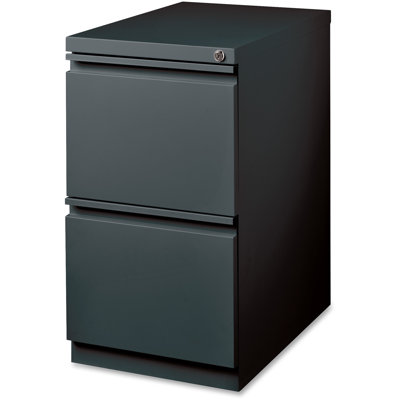 Pabel 20" Ff Mobile Pedestal File-Charcoal (Or Charcoal Gray) by Inbox Zero