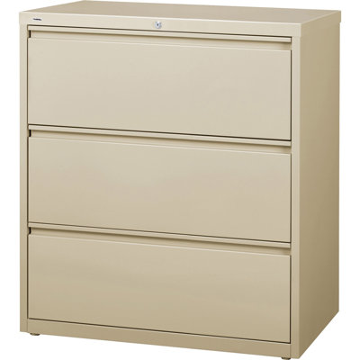 Pabel 3-Drawer Vertical Files Cabinet by Inbox Zero