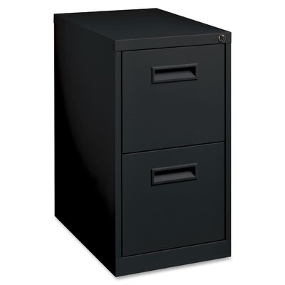 Fortress 2-Drawer Mobile Vertical Filing Cabinet by Lorell