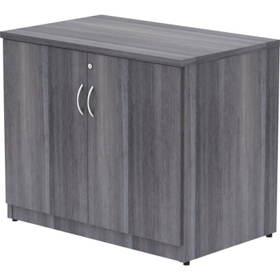 Essentials Series 2-Door Storage Cabinet - 36" X 22.5" X 29.5" - Drawer(S)2 Door(S) - Material: Melamine Faced Chipboard (MFC) Top, Melamine Faced Chi by Lorell