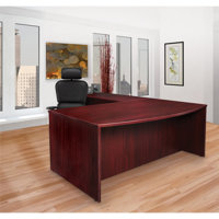Paizlea Rectangular Executive Desk by Inbox Zero