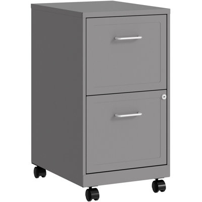 Soho Mobile 2-Drawer File Cabinet by Lorell