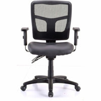 Executive Antimicrobial Mid-Back Chair by Lorell