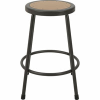 Metal Shop Stool by Inbox Zero