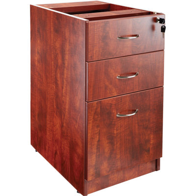 Essentials Series Box/Box/File Fixed File Cabinet by Lorell