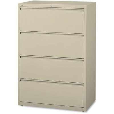 Pabel 4-Drawer Vertical Filing Cabinet by Inbox Zero