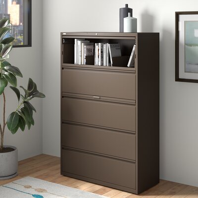 Pabel 4-Drawer Vertical Filing Cabinet by Inbox Zero