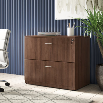 Essentials Series Laminate 2-Drawer Lateral Filing Cabinet by Lorell
