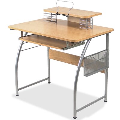 Upper Shelf Laminate Computer Desk by Inbox Zero