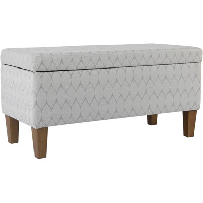 Genoveva Textured Upholstered Storage Bench by Latitude Run