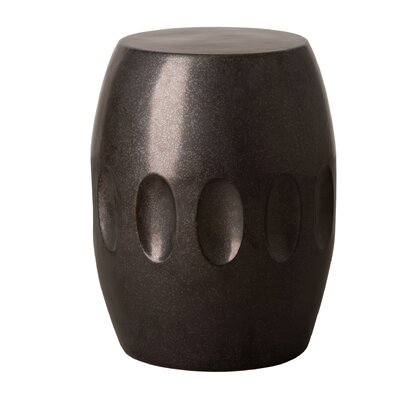 Kellems Ceramic Garden Stool by Latitude Run