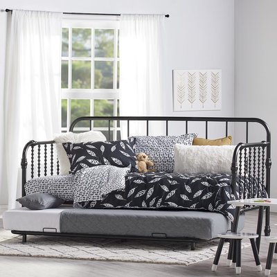 Twin Metal Daybed with Trundle by Rosalind Wheeler