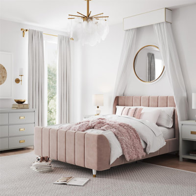 Ricketts Full/Double Upholstered Platform Bed by Mercer41
