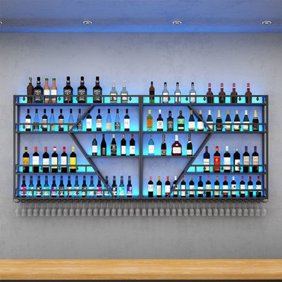 Luxury Iron Wine Rack