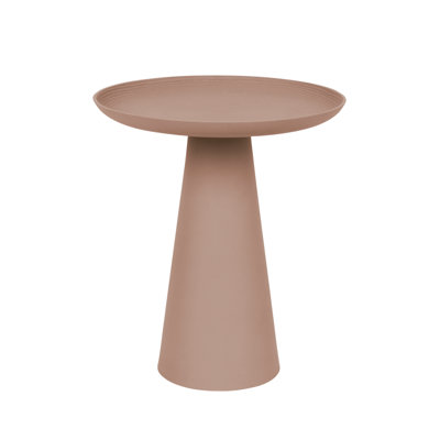 Ringar Tray Top Pedestal End Table by Luxury Furnitures