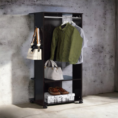 Kolen Espresso Finish Hall Tree by Winston Porter