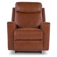 Emmons Leather Rocking Recliner by La-Z-Boy