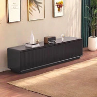 Modern minimalist grid design sense TV cabinet by LIZIYE