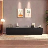 Modern minimalist grid design sense TV cabinet