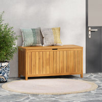 Sylvan 100 Gallons Acacia Wood Storage Deck Box