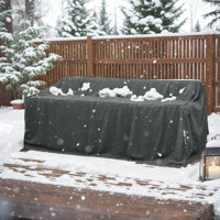 Eliezer Outdoor 3-Seater Sofa Cover by Freeport Park