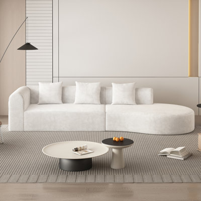 Lochlan 123-Inch Extra-Large Deep Modular Sofa