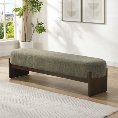 Snedicor Elegant Loop Yarn Ottoman by Ebern Designs