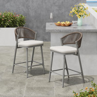 Eisen Patio Stool by Lark Manor
