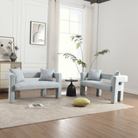 Ciyah Modern Loveseat Sofa by Wade Logan