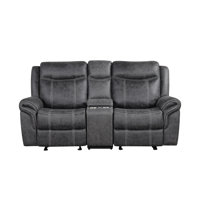 Finkelstein Home Theater Power Reclining Loveseat with Cup Holders by George Oliver