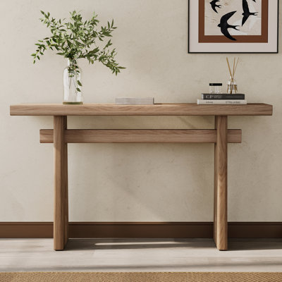 Modari Modern Console Table With Geometric Silhouette by Millwood Pines