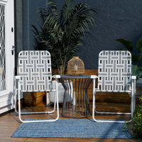 Set of 2 Priscilla Folding Beach Chairs