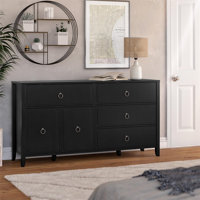 Her Majesty 4-Dresser with Storage Cabinet by Novogratz