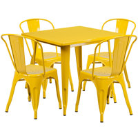 Metal Indoor-Outdoor Table Set by Trent Austin Design